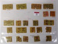 Lot 25 - Selection of Edmondson tickets and halves, all...