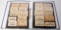 Lot 28 - 200+ mixed region railway luggage labels, to...