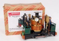 Lot 39 - Mamod Brunel Vertical Boiler locomotive, dual...