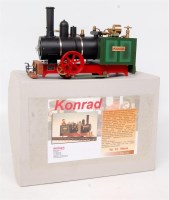 Lot 42 - Regner Models 0-4-0 "Konrad" gas fired...