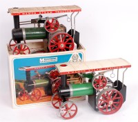 Lot 72 - Mamod Live Steam Traction engine group, to...