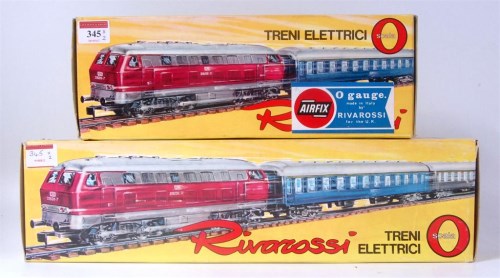 Lot 345 - A Rivarossi 0 gauge white 'Interfrigo' No....