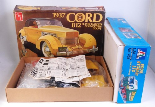Lot 1529 - AMT, 1:12 scale 1937 CORD 812 Supercharged...