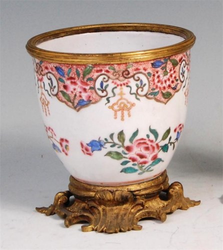 Lot 77 - A 19th century Continental porcelain vase,...
