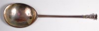 Lot 125 - A Charles I silver seal-top spoon, having an...