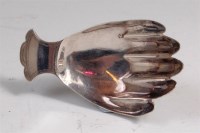 Lot 161 - A late Georgian silver caddy spoon, modelled...