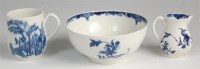 Lot 1140 - A Worcester porcelain footed slop bowl, circa...
