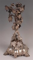 Lot 1173 - A late Victorian silver table centrepiece,...