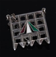 Lot 1271 - A Suffragette Holloway brooch, in silver metal,...