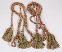 Lot 1372 - A similar pair of late 19th century French tie...