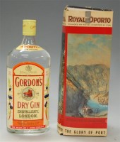 Lot 816 - Gordon's Dry Gin, 100cl, American import label;...