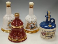 Lot 847 - Six various Bell's commemorative scotch whisky...