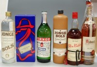 Lot 849 - Mixed spirits, to include; one bottle Pernod...