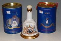 Lot 857 - Three Bell's Old scotch whisky commemorative...