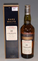 Lot 887 - Linkwood rare malt selection single malt...