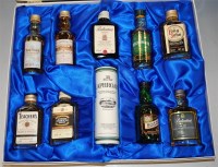 Lot 908 - Allied Distillers Ltd gift set of ten...