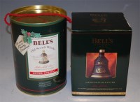 Lot 931 - Four Bell's Christmas scotch whisky decanters,...