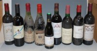 Lot 526 - Miscellaneous red wines,(change to printed...