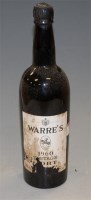 Lot 724 - Warre's vintage port, 1960, one bottle