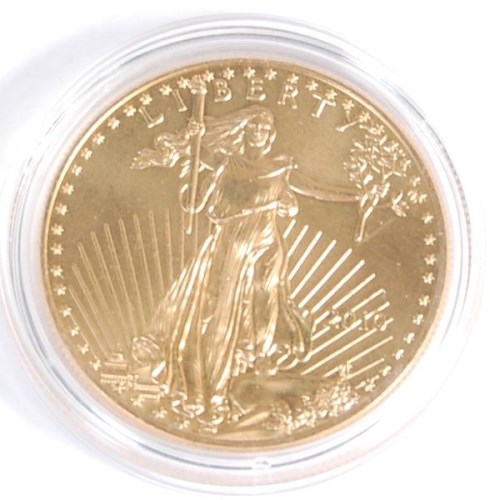 Lot 127 - USA, 2010 gold 'Eagle' 50 dollar, obv. Liberty...