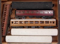 Lot 374 - 2 trays containing 11 assorted bogie coaches...