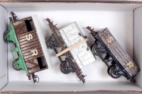 Lot 376 - Hornby 1931-41 SR No. 0 open wagon, small...