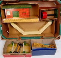 Lot 390 - A large tray of post war Hornby accessories...