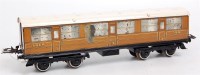 Lot 394 - Hornby 1937-41 LNER No. 2 corridor coach,...