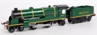 Lot 417 - Hornby c/w 4-4-2 no. 3C loco modified and...