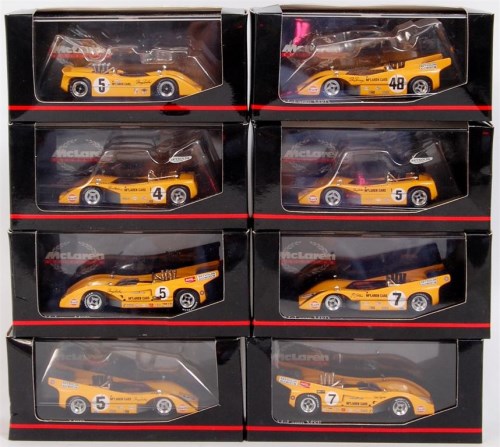 Lot 2521 - Minichamps 1/43rd scale CAM AM series Mclaren...