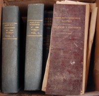 Lot 5 - 2 boxes containing bound volumes Railway...