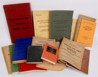 Lot 6 - Mixed lot BR and LMS timetables, appendices etc