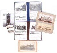 Lot 17 - Approx 100 mainly GWR/SR photos locomotives,...