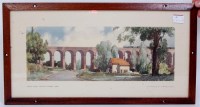 Lot 21 - Framed and glazed carriage print 'Colne Valley...