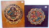 Lot 42 - 2 railway crests North Eastern Railway and...