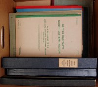 Lot 55 - Quantity of railway books appendices etc,...