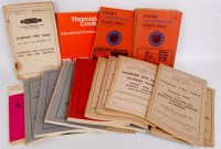 Lot 1 - Box of timetables etc, various BR regions and...