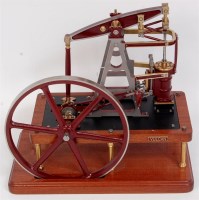 Lot 101 - Heritage Beam engine titled "Vulcan". A...