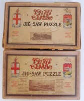 Lot 103 - 2 Boxed and Un-made GWR Jigsaw Puzzles, titled...