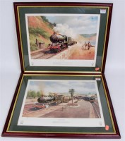 Lot 120 - 2 framed and glazed prints after Don Breckon...