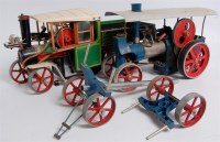Lot 133 - Mamod and Wilesco Live Steam Group, to include...