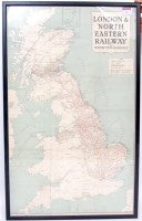 Lot 142 - A London and North Eastern Railway System Map,...