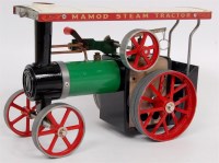Lot 148 - Mamod Live Steam Traction Engine with canopy,...
