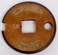 Lot 151 - A Tyres No.9 single line tablet, Cavendish and...