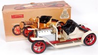 Lot 66 - Mamod, SA1 steam roadster, white body with red...