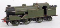 Lot 355 - Scratchbuilt green 0-6-2 tank loco fitted with...