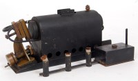 Lot 68 - Spirit Fired Steam Plant, comprising of a tin...