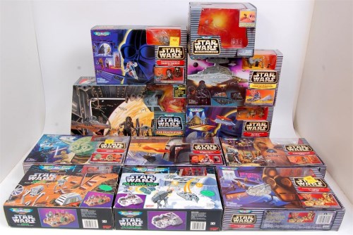 Lot - Galoob Star Wars Micro Machines Playset