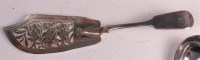 Lot 650 - An early Victorian silver fish slice, the...