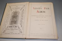 Lot 438 - VANITY FAIR ALBUM Vol1 only, 1869, folio,...